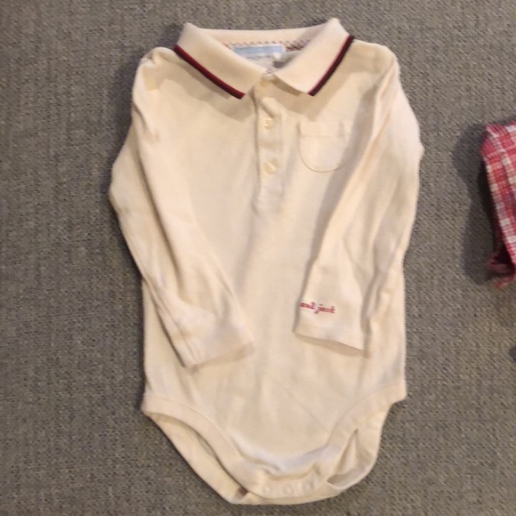 Janie and Jack holiday jumper and onesie size 12/18 months - Picture 2 of 8